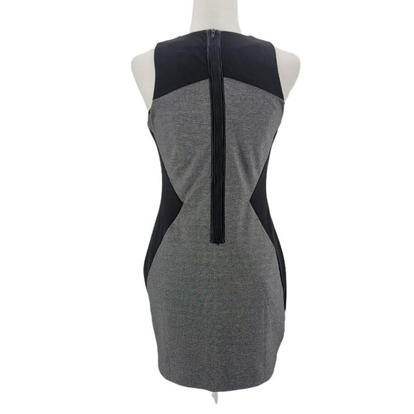 NWT Pink Martini Hally Sleeveless Colorblock Charcoal Dress Womens Small - Picture 5 of 12